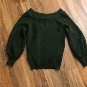 Beautiful off the shoulder sweater